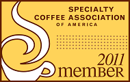 Member of the Specialty Coffee Association of America